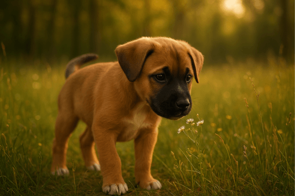 Akita Bulldog Mix