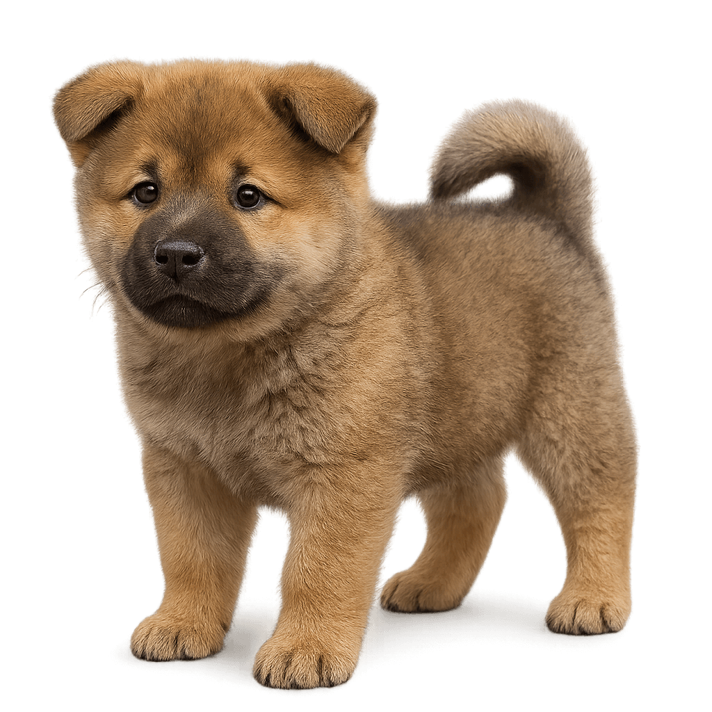 Akita Chow Mix-transparant