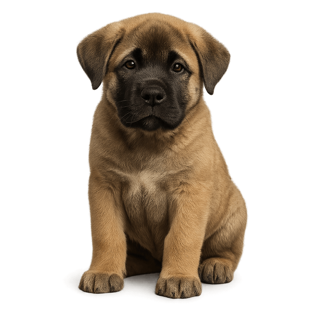 Akita Mastiff Mix-transparant