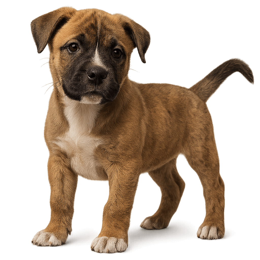 Akita Pitbull Mix-transparant