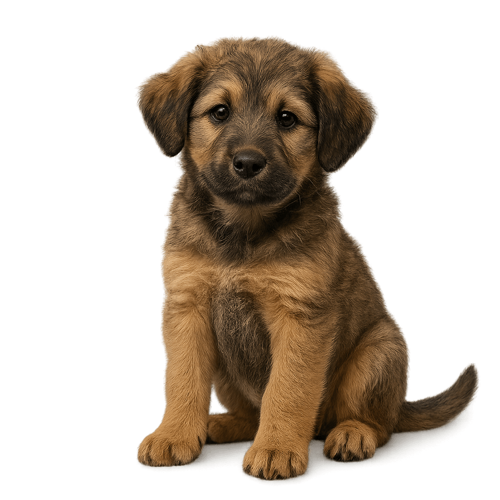 Akita Poodle Mix-transparant