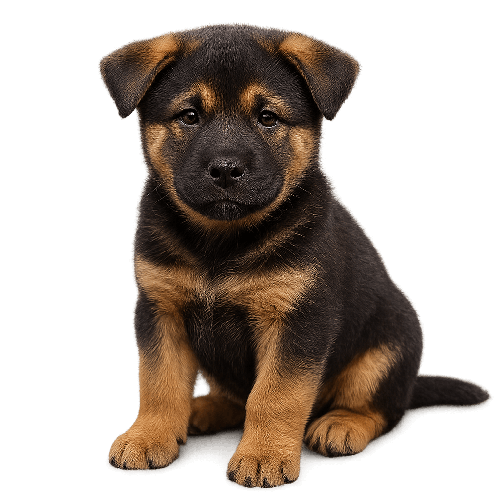Akita Rottweiler Mix-transparant