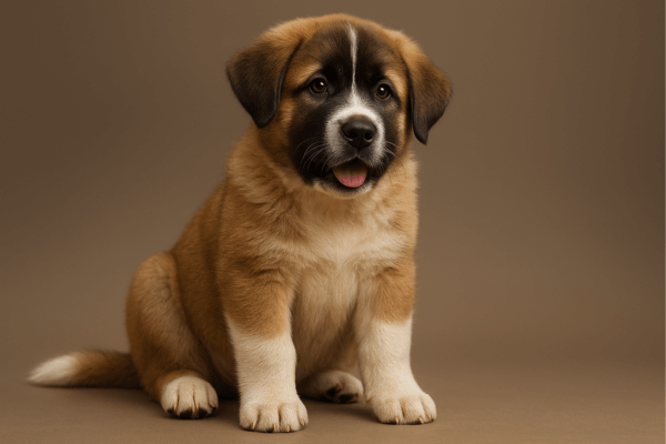 Akita Saint Bernard Mix