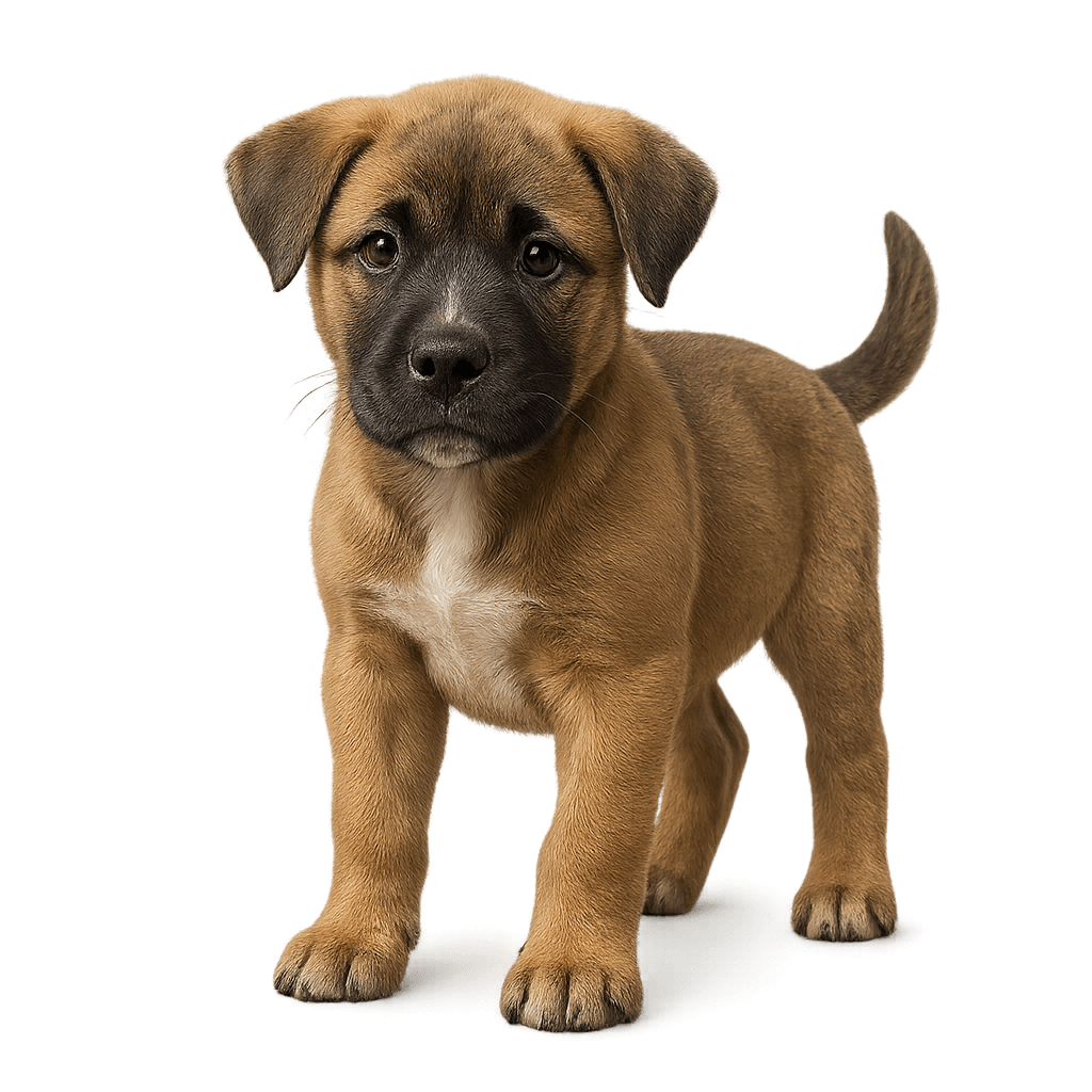 Akita Staffordshire Mix-transparant