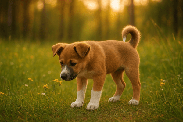 Akita Terrier Mix