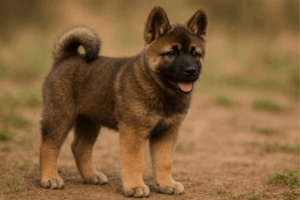 Akita Wolf Mix