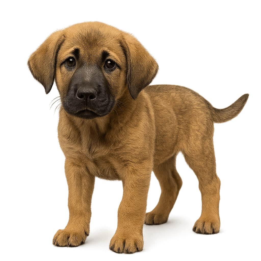 Anatolian Shepherd Bloodhound Mix-transparant