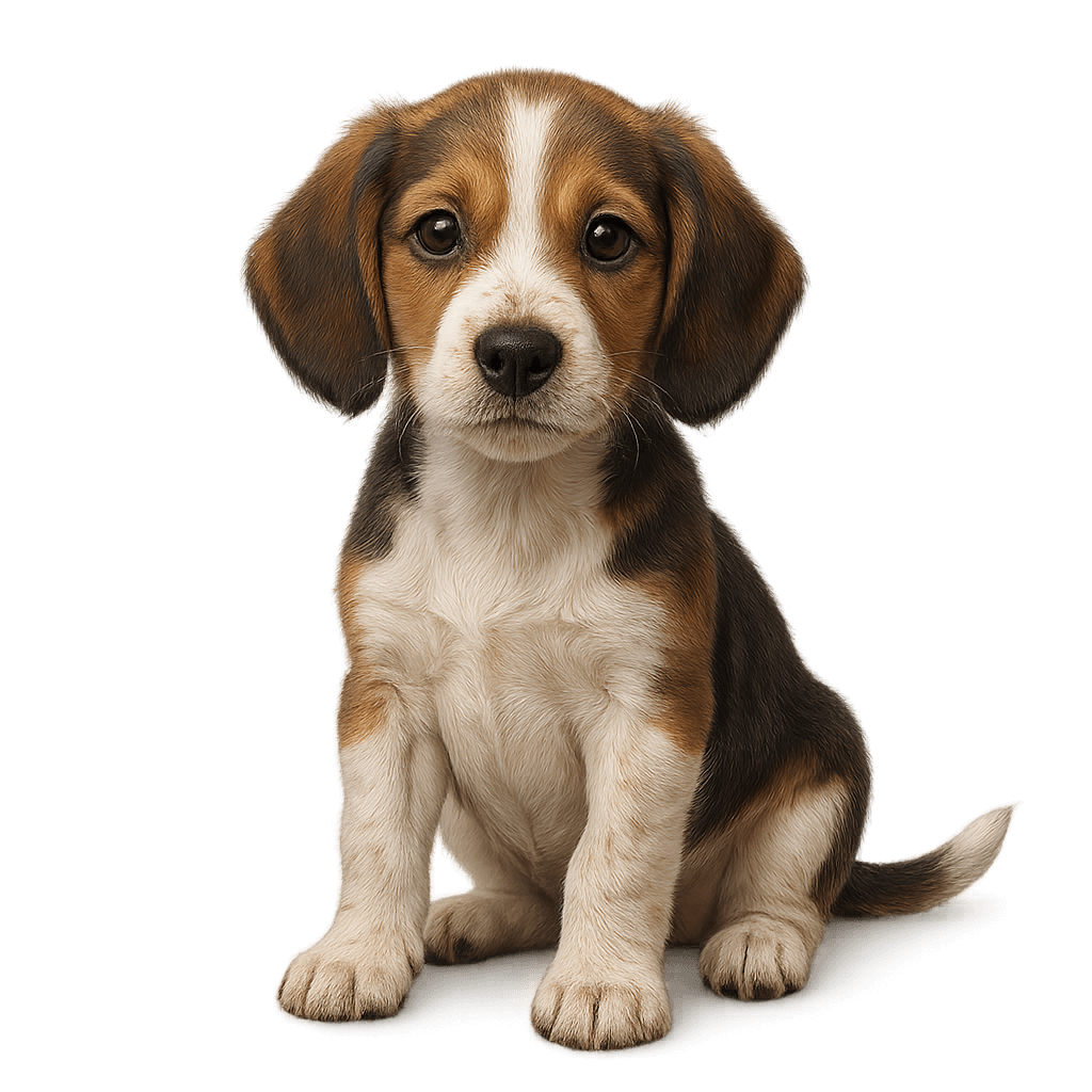 Beagle Springer Spaniel Mix-transparant