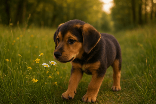 Bloodhound Bernese Mountain Dog Mix