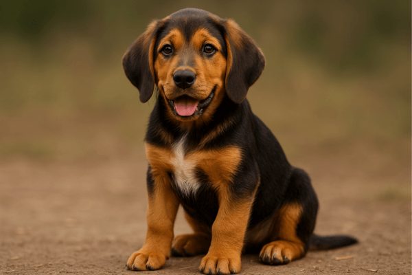 Bloodhound Bernese Mountain Dog Mix