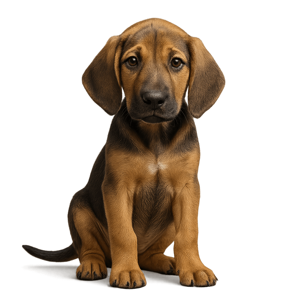 Bloodhound Greyhound Mix-transparant