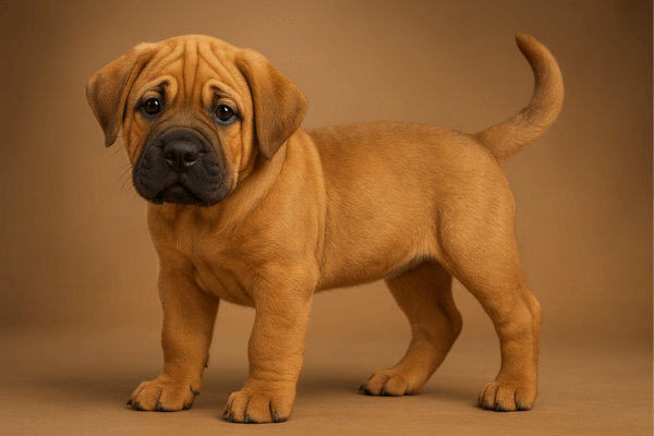 Bloodhound Shar Pei Mix