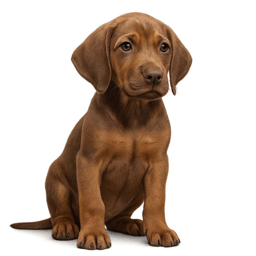 Bloodhound Weimaraner Mix-transparant