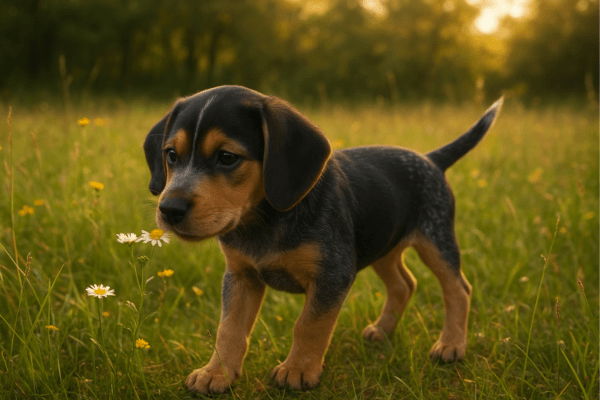 Bluetick Coonhound Beagle Mix