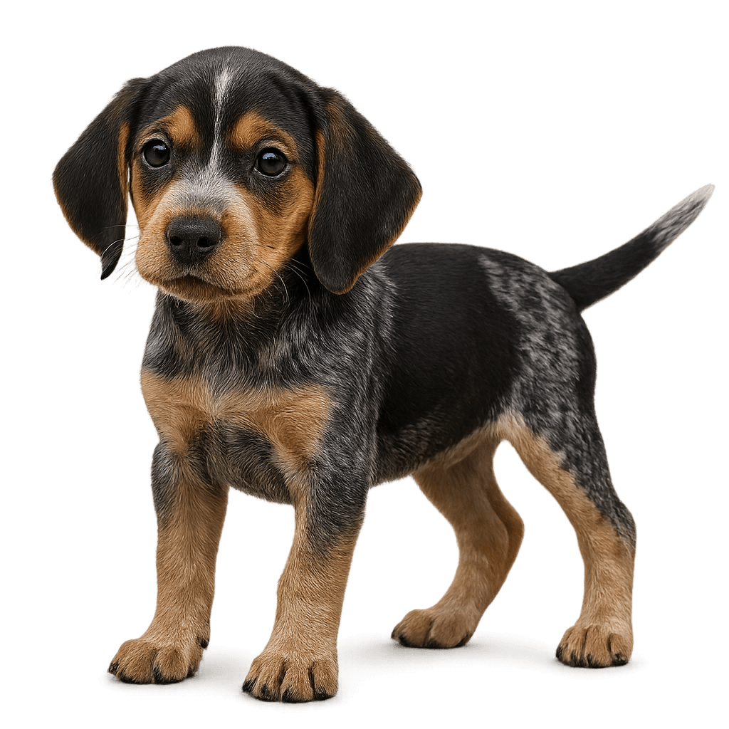 Bluetick Coonhound Beagle Mix-transparant