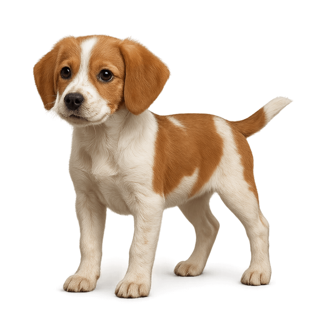 Brittany Beagle Mix-transparant
