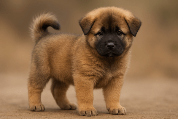 Caucasian Shepherd Akita Mix