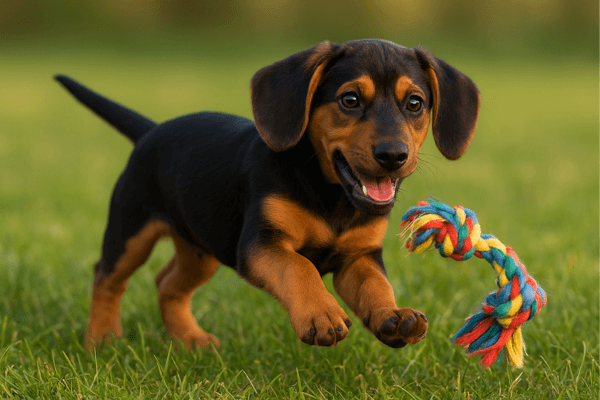 Doberman Bloodhound Mix