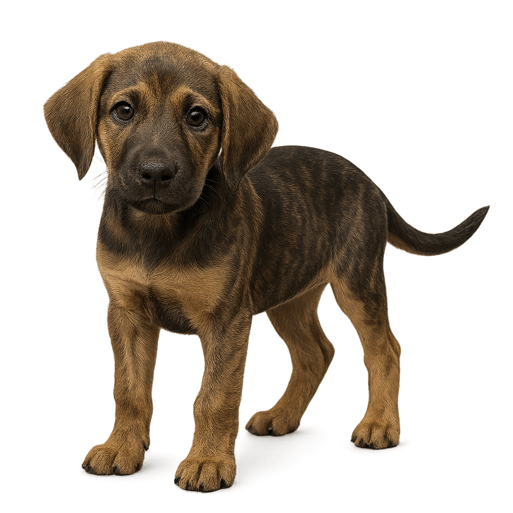 Greyhound Bloodhound Mix-transparant