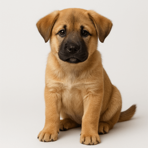 Labrador akita mix-transparant