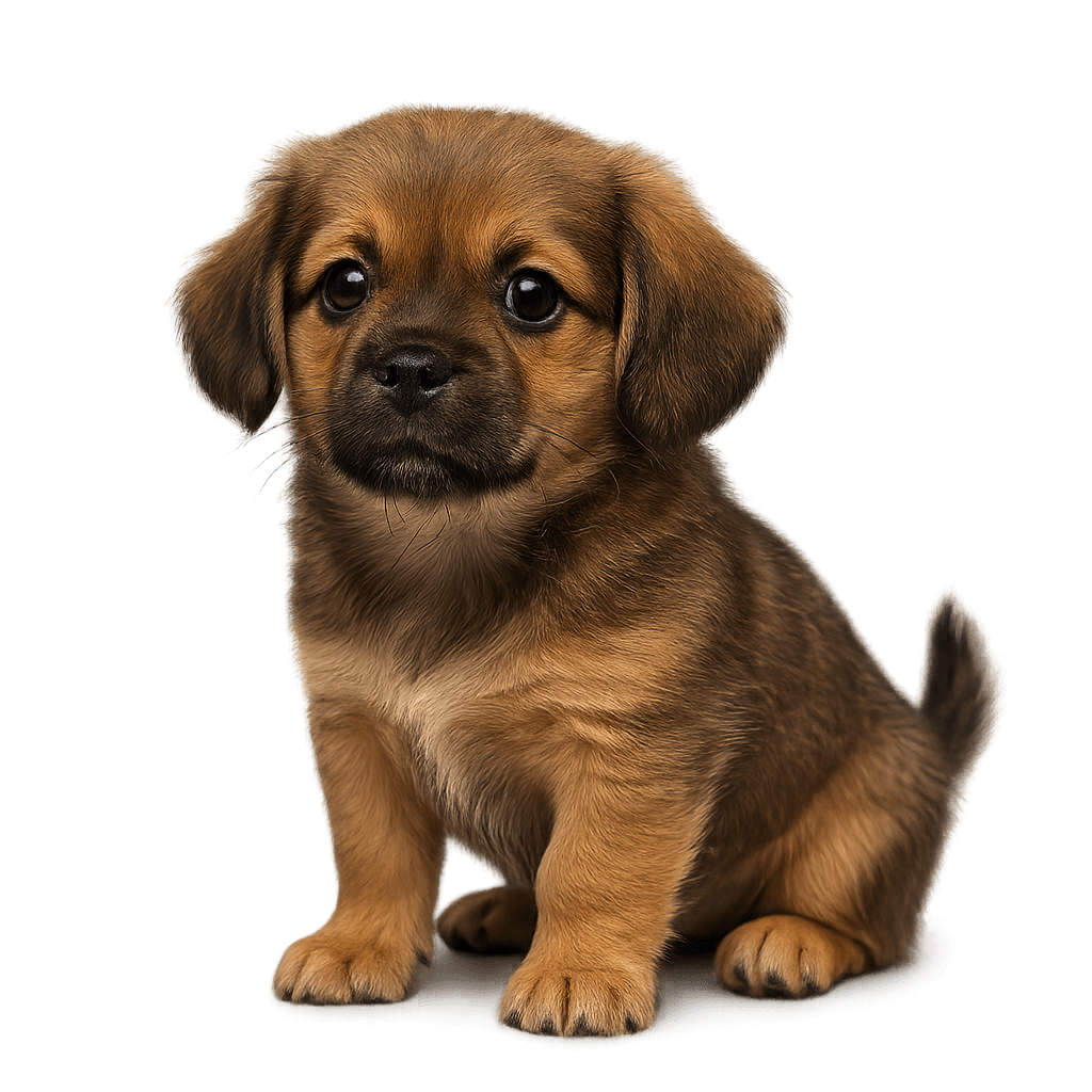 Pekingese Beagle Mix-transparant