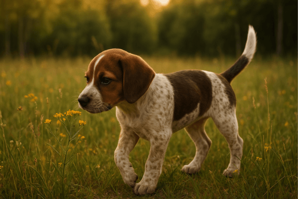 Pointer Bloodhound Mix