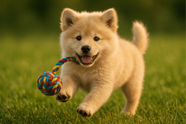 Samoyed Akita Mix