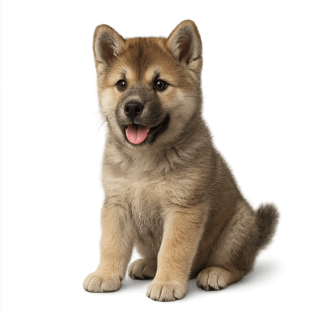 akita husky mix-transparant